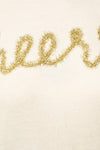 Ivory Cheers Holiday Sweater