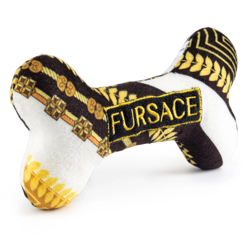 Bone Shaped Plush Dog Toy
