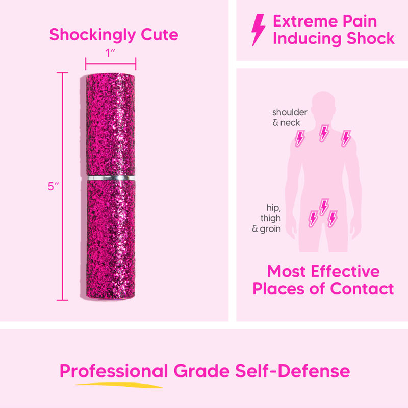Glitter Mini Stun Gun