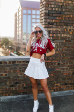 Alabama Game Day Cropped Glitter Star T-Shirt - Shop Kendry Collection Boutique