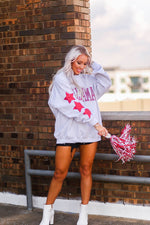 Alabama Sparkle Star Grey Crewneck - Shop Kendry Collection Boutique