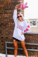 Alabama Sparkle Star Grey Crewneck - Shop Kendry Collection Boutique