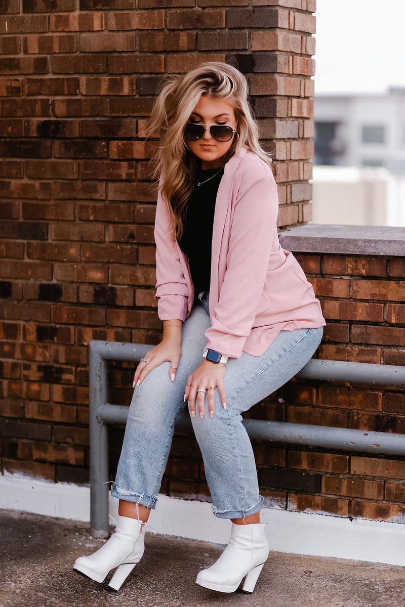 Alice Mauve Pink Blazer Jacket - Shop Kendry Collection Boutique