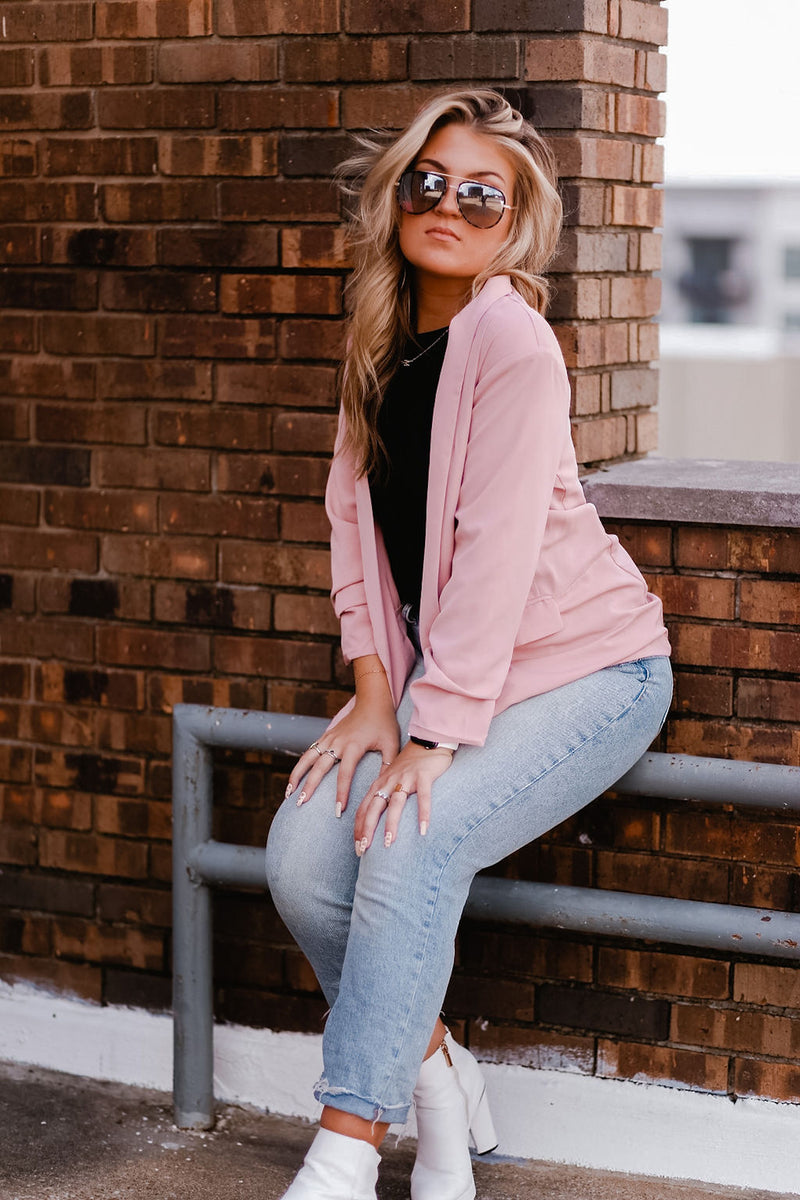 Alice Mauve Pink Blazer Jacket - Shop Kendry Collection Boutique