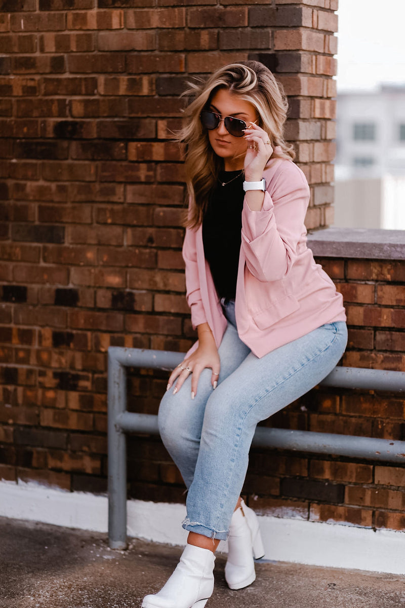 Alice Mauve Pink Blazer Jacket - Shop Kendry Collection Boutique