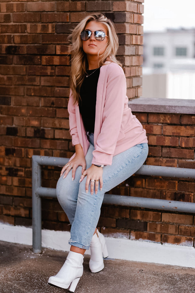 Alice Mauve Pink Blazer Jacket - Shop Kendry Collection Boutique