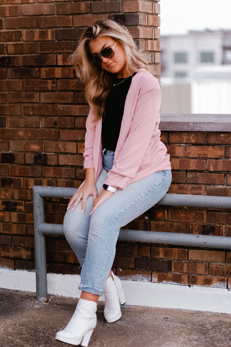 Alice Mauve Pink Blazer Jacket - Shop Kendry Collection Boutique