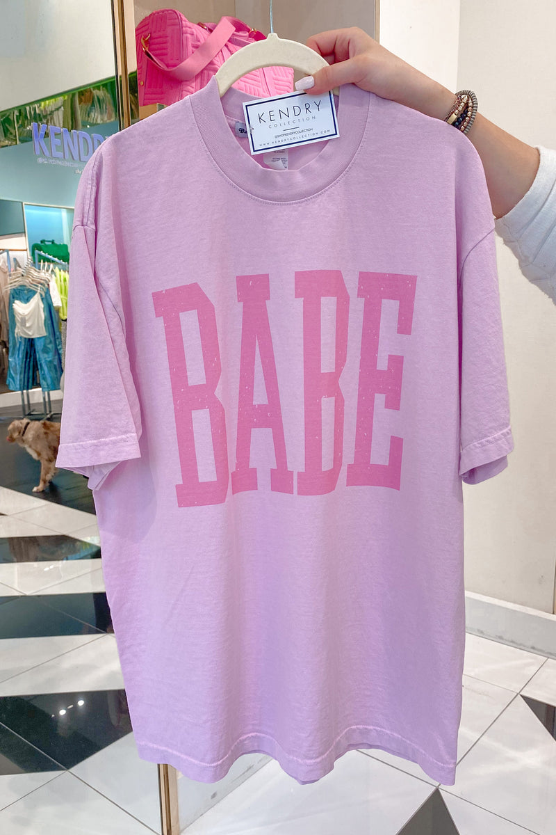 Babe Pink Graphic Tee - Kendry Collection Boutique