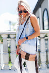 Baby Blue Ruffle Tank Top