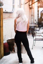 Baby Pink Cropped Workout Tank - Shop Kendry Collection Boutique