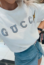 Back With A Bang Tan Graphic Tee - Shop Kendry Collection Boutique