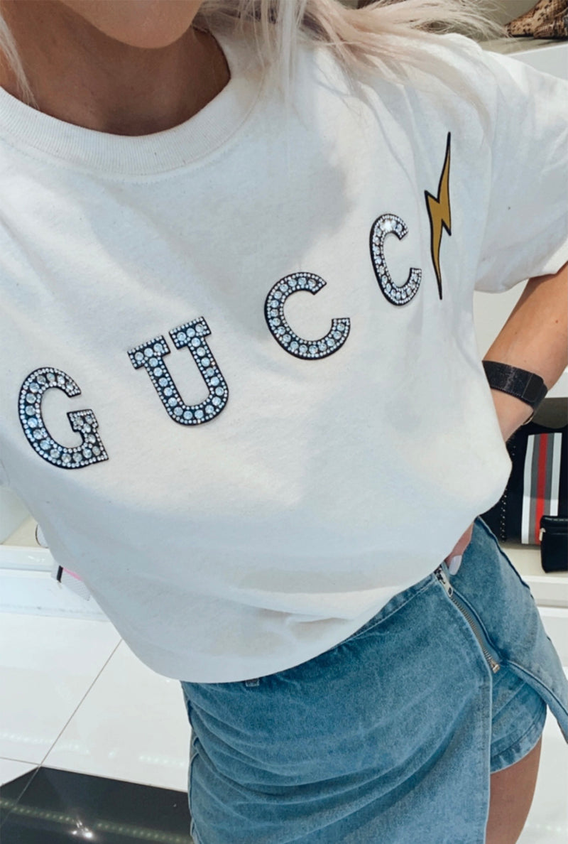 Back With A Bang Tan Graphic Tee - Shop Kendry Collection Boutique