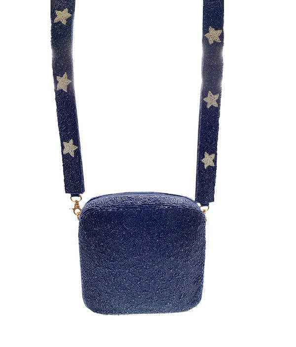 Star Purse Strap-Navy