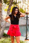 Black Asymmetrical Knit Bodysuit - Kendry Collection Boutique