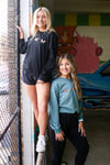 Black Butterfly Graphic Crewneck Sweatshirt - Shop Kendry Collection Boutique