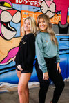 Black Butterfly Graphic Crewneck Sweatshirt - Shop Kendry Collection Boutique