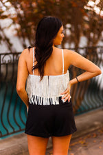 Black Faux leather Mini Skort - Kendry Collection Boutique