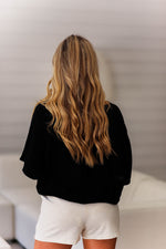 Black Front Twist T-Shirt - Shop Kendry Collection Boutique