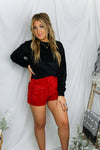 Black Fuzzy Knit Sweater - Shop Kendry Collection Boutique