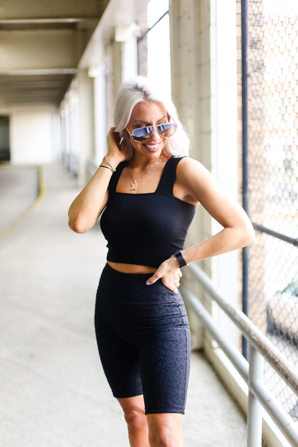 Thick Strap Ribbed Cropped Tank Top - Shop Kendry Collection Boutique Online