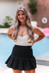 Black Pleated Mini Skirt - Shop Kendry Collection Boutique