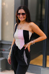 Black Rhinestone Fringe Picket Joggers - Shop Kendry Collection Boutique