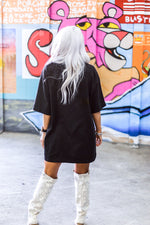 Black Rhinestone Star Band Tee - Shop Kendry Collection Boutique