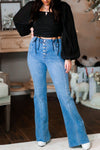 Black Ruched Long Sleeve Crop Top - Shop Cute Outfits At Kendry Collection Boutique