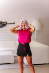 Black Side Slit Detail Skort - Shop Kendry Collection Boutique
