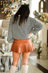 Black and Cream Stripped Sweater