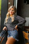 Black and White Striped Pullover - Shop Kendry Collection Boutique