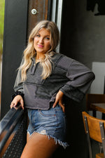 Black and White Striped Pullover - Shop Kendry Collection Boutique