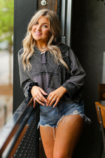 Black and White Striped Pullover - Shop Kendry Collection Boutique
