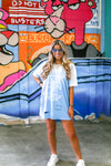 Bleached Distressed Led Zep Band Tee - Shop Kendry Collection Boutique