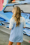 Bleached Distressed Led Zep Band Tee - Shop Kendry Collection Boutique