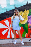 Bleached Distressed Led Zep Band Tee - Shop Kendry Collection Boutique