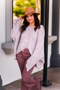 Blush Bell Sleeve Sweater - Shop Kendry Collection Boutique