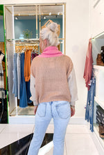 Blush Knit Sweater- Shop Kendry collection boutique online 