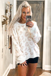 Blush Pink Leopard Fleece Pullover - Shop Cozy Loungewear Online At Kendry Collection Boutique