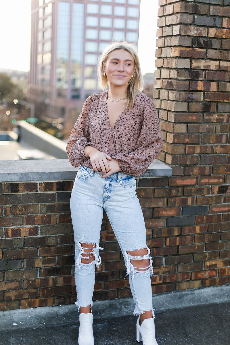 Light Wash Denim Jacket - Classic Jean Jacket - Kendry Collection Boutique