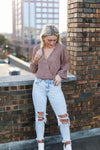 Playing For Keeps Light Wash Denim Jeans - Kendry Collection Boutique
