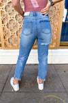 Caitlyn High Waisted Girlfriend Jeans -Shop Kendry Collection Boutique
