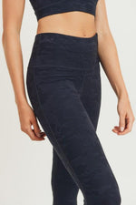 Camo Black Tactel Leggings Kendry Collection Boutique