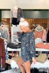 Camouflage Long Sleeve Waffle Top- Shop Kendry Collection Boutique