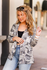 Camouflage Utility Jacket - Shop Kendry Collection Boutique