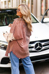 Coco Mix Two Toned Brown Color Block Corduroy Button Down - Shop Kendry Collection Boutique
