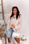 Colorful Popcorn Distressed Hem Sweater - Kendry Collection Boutique