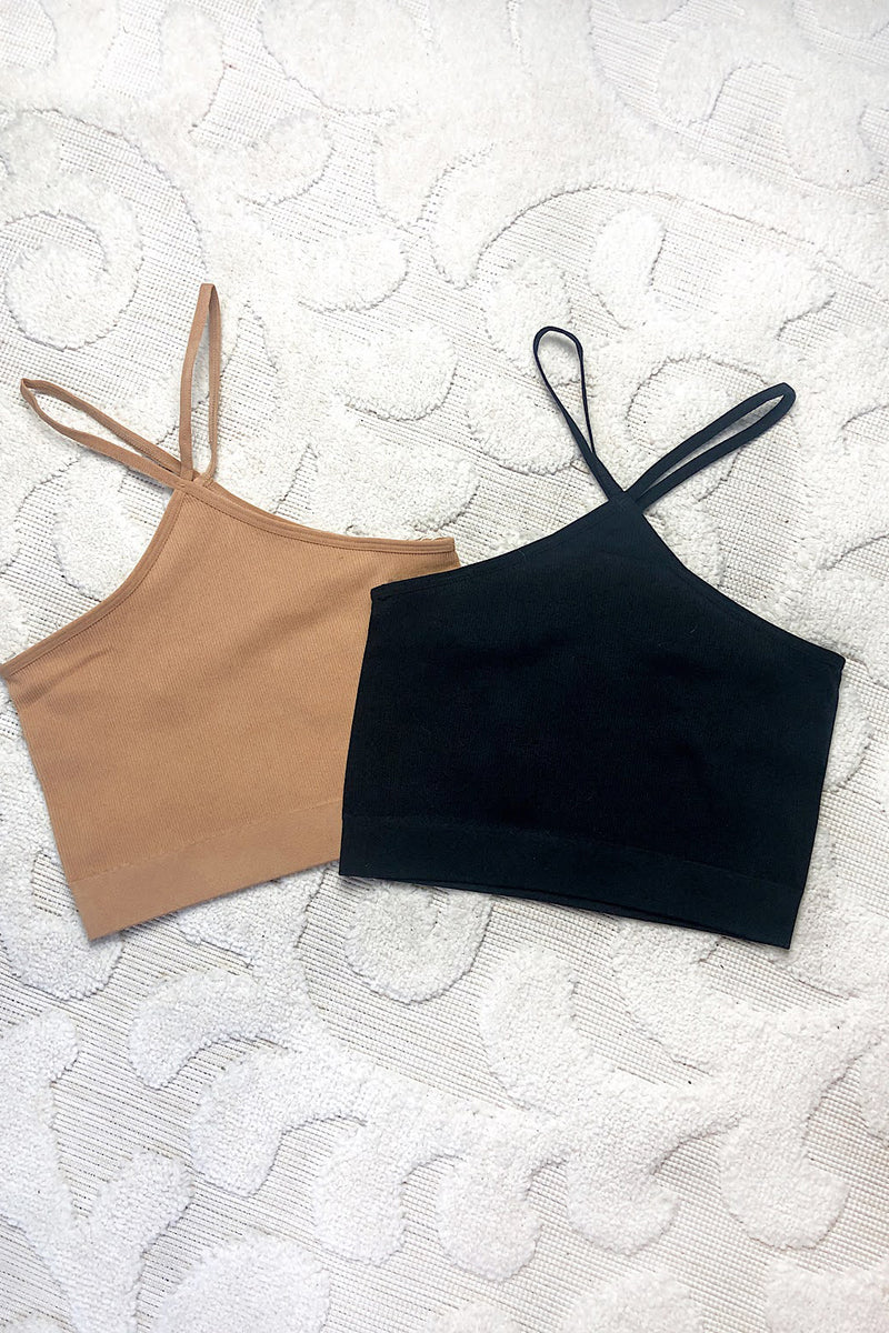 Criss Cross Ribbed Basic Tank Top - Shop Kendry Collection Boutique