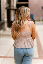 Cutout Front Tie Tank Top - Shop Kendry Collection Boutique