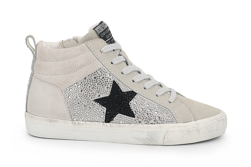 Dyno Rhinestone High Top VH Sneaker